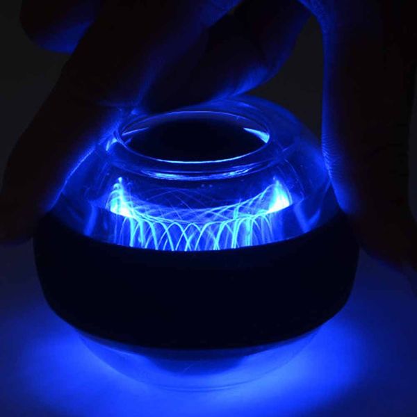

power arm glowing strengthener training led equipment home gyroscope wrist ball fitness exerciser gym machine