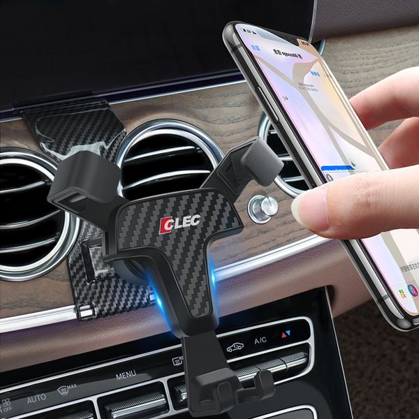 

mobile cell phone holder car dashboard air vent mount stand support for - e-class w213 2016 2017 2018 2019
