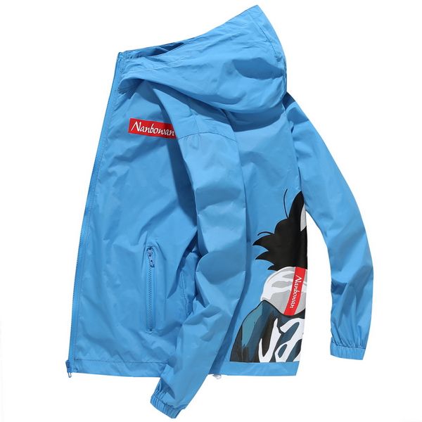 

men's jacket camping print wind animation waterproof outdoor jacket women's spring sports m-8xl, Black;brown