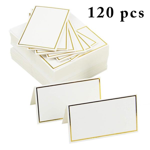 

120pcs place cards wedding party decoration table decor table name message greeting card event party supplies seating card