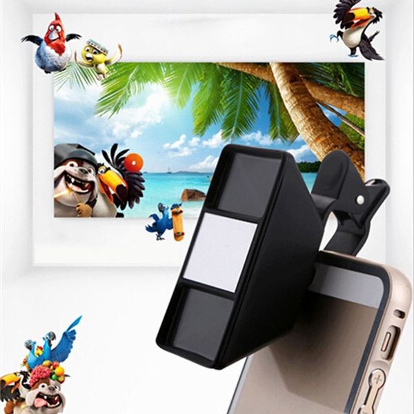 

3d pgraph stereo vision camera lens with clip for iphone samsung tablet