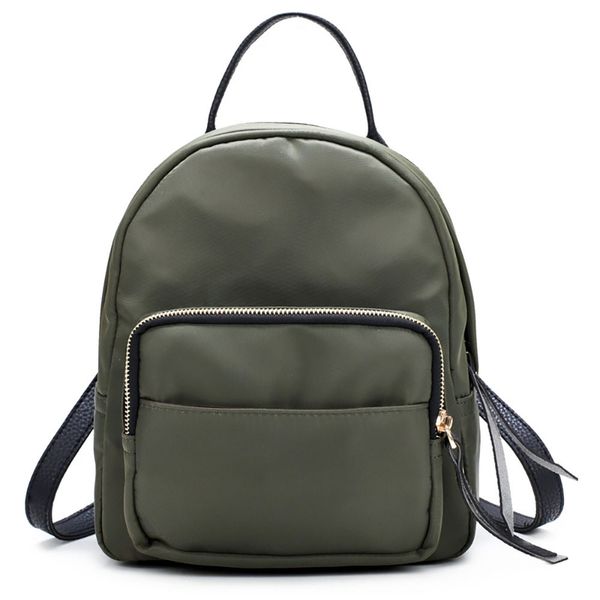 

nylon women backpack waterproof fashion mini backpack for girl small travel bags sac a dos #1