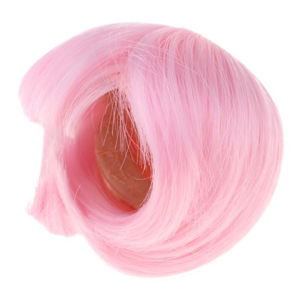 

bjd короткий парик женский кукольный парик прямые волосы бобо голова 1/4 кукла индивидуальный аксессуар