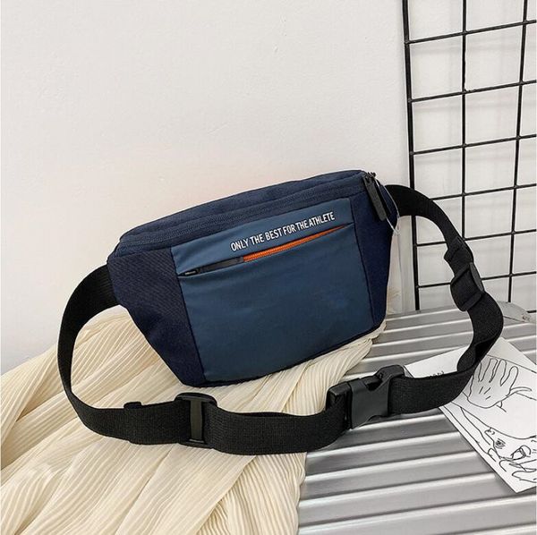 

2020 new xa7638 belt bag harajuku style waist bag hip-hop print letter fanny pack print letter hip bum bag for travel