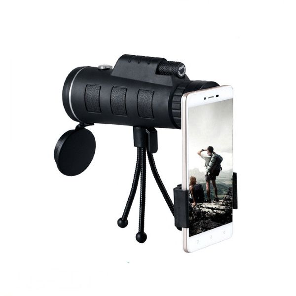 

low light visible hd magnification single tube mobile telescope 40*60
