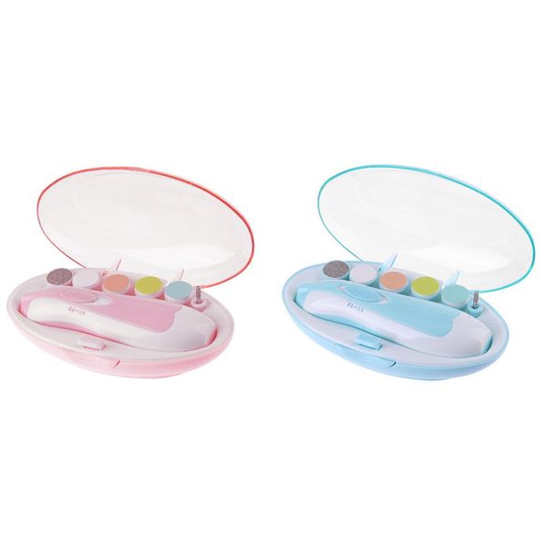 

newborn baby electric nail clipper cutter kit electric baby nail trimmer manicure pedicure clipper cutter