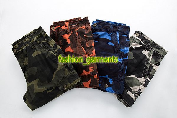

2019 summer new mens fashion tooling 5 points pants mens camouflage shorts mens stylist pants shorts beach pnts, Black