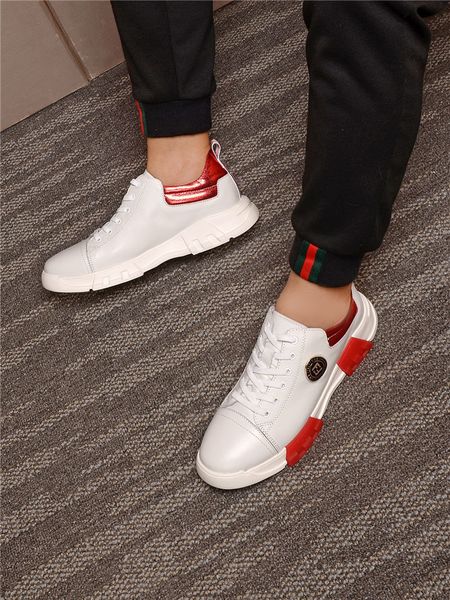 

fast shipping luxury design shoes men's loafers men's platform casual shoes fashion boots non-slip warm men's sneakers size:3, Black