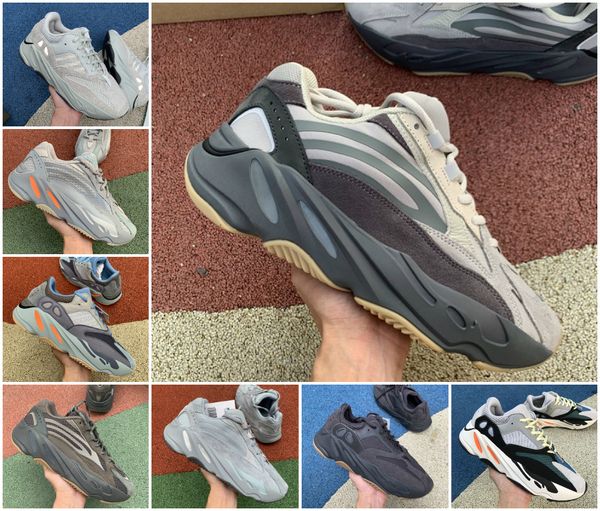 

sales 2020 700 kanye west running shoes vanta 700 v3 alvah azael 3m reflective v2 mist alien mens women trainer sneakers, Black