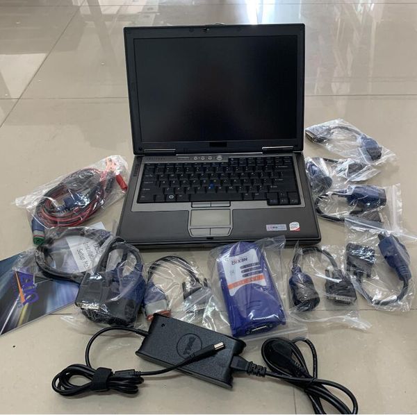 

heavy duty tools for trucks diagnosis tool 125032 usb link with lapd630 ram 4g notebook cables full set scanner