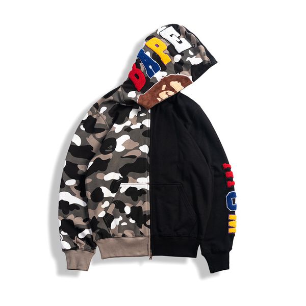 

нова мђжка еѬнй еѬй camo ве matching пђие лино hip каѬдиган капоном, Black