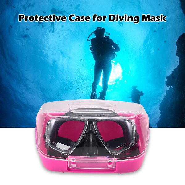 

lixada iving mask box diving snorkeling mask case swimming storage box