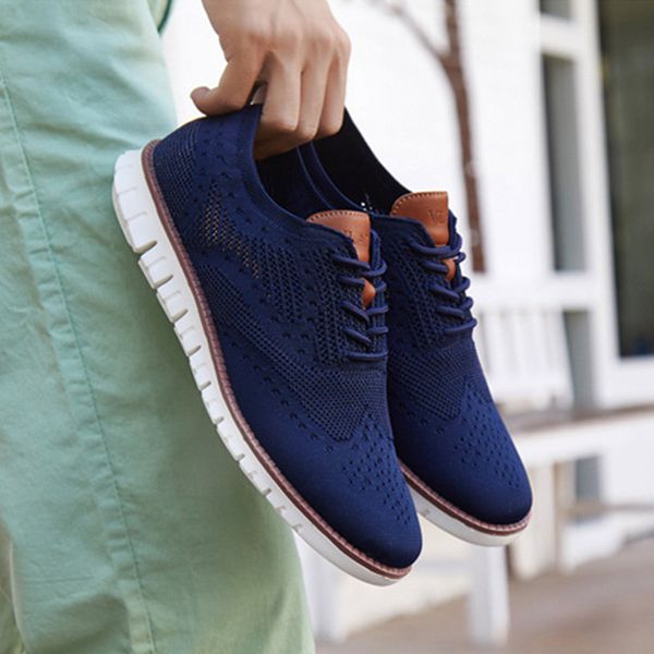 

spring summer shoes men sneakers breathable mesh shoes mens casual soft male footwear black blue a2247