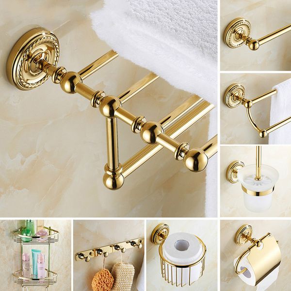 

bath accessory set europe antique bathroom accessories sets gold products brass chrome finish carved hardware