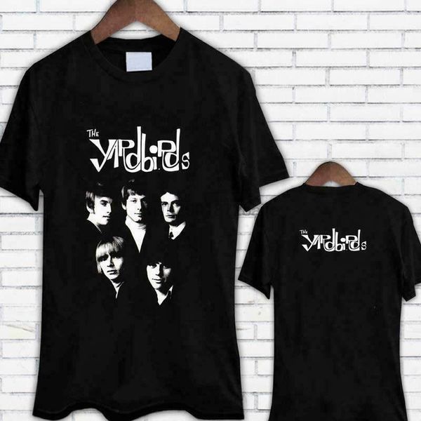 

новый the yardbirds rock band обозначения черный сша размер футболку s m  xl 2xl xxxl zm1, White;black