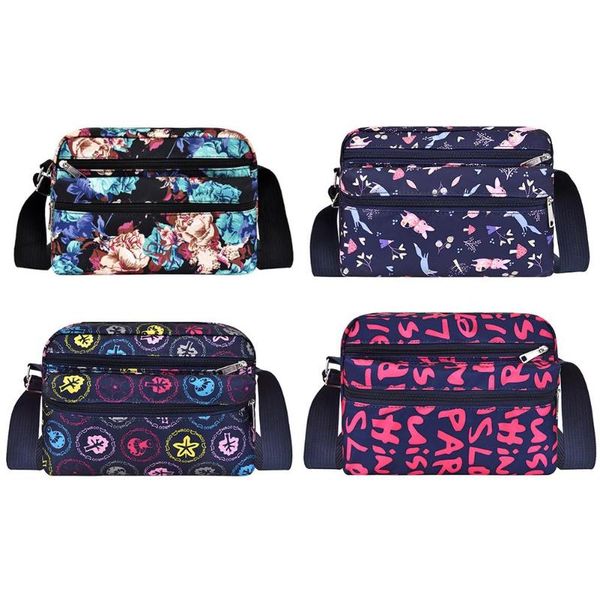

printing shoulder messenger packs oxford cloth women small crossbody bags
