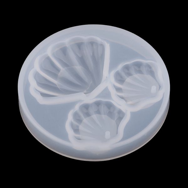

1 piece shell shape silicone mold shell hanging ornament mould craft tools