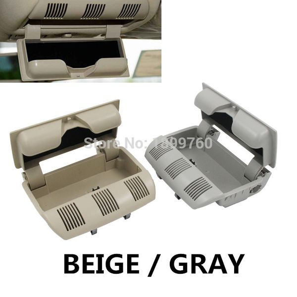

beige or gray for octavia fabia roomster sonnenbrille brille box halter sunglasses holder 1z0868565e, 1z0868565f