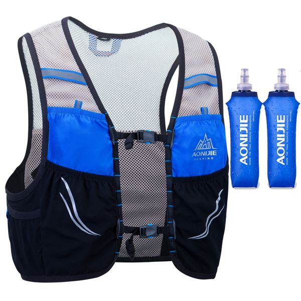 

aonijie men women trail running backpack 2.5l lightweight hiking racing cycling marathon hydration vest rucksack optional bottle