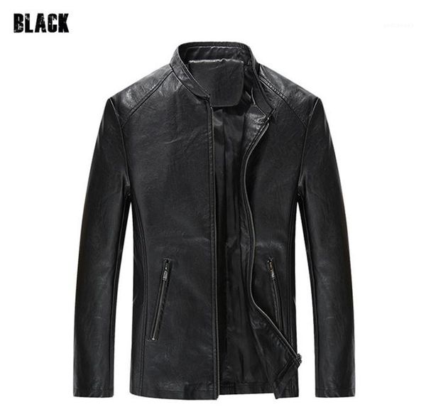 

mens winter designer pu faux fur jackets lapel neck long sleeve fashion style homme clothing warm casual apparel, Black;brown