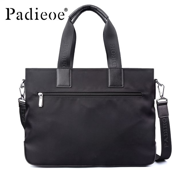 

padieoe men bag briefcase computer bag messenger handbag jobs waterproof canvas