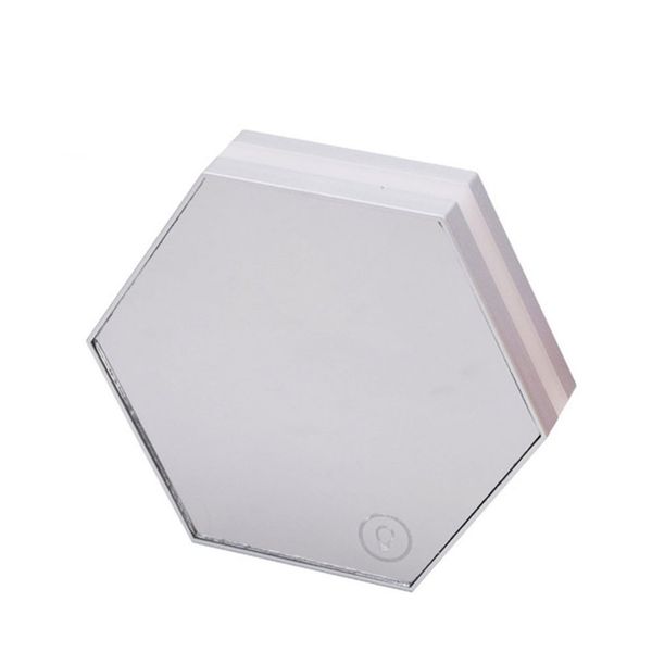 

creative mirror digital alarm clock led eye protection night light mute luminous student alarm clock