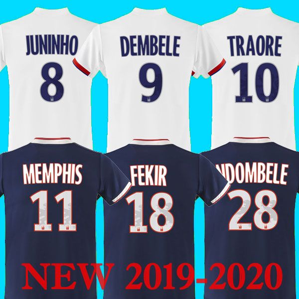 

Maillot de foot olympique lyonnai occer jer ey 2019 2020 lyon football hirt traore memphi fekir ol lyon 19 20 jer ey hirt maillot foot