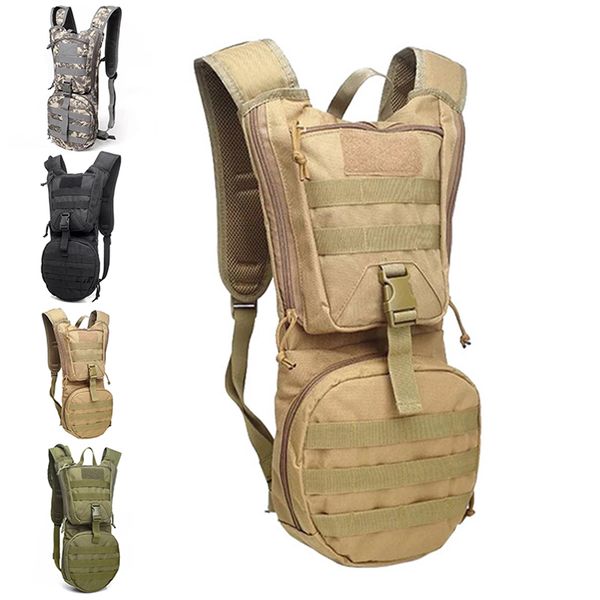 

hydration pack water backpack with bladder military camping bag 20*10*50cm