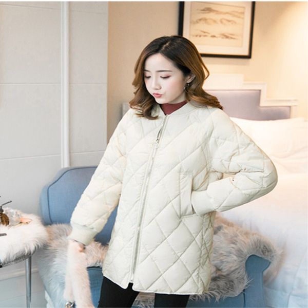 

2019 women winter warm coat plus size cotton padded jacket female long parka womens wadded jaqueta feminina, Black
