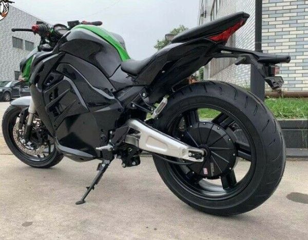 

super power wild 8000w 120km/h racer electric motorbike, Silver;blue