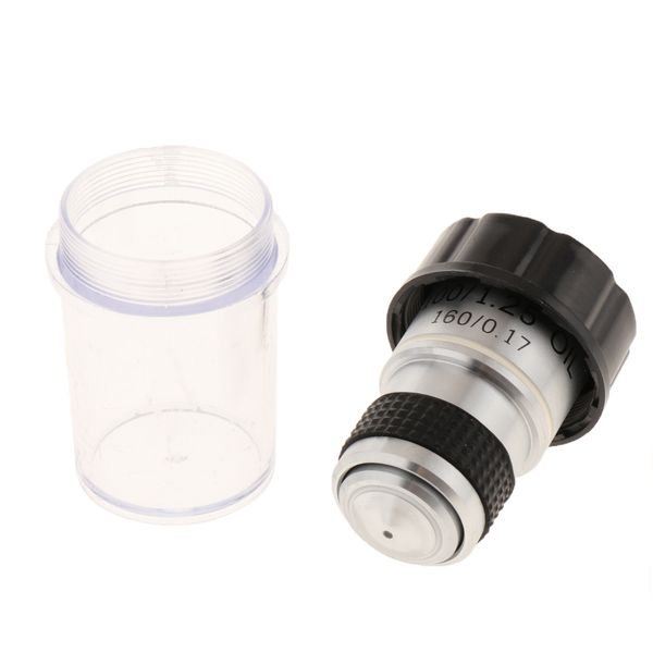 

100x (масло) ахроматический микроскоп цель