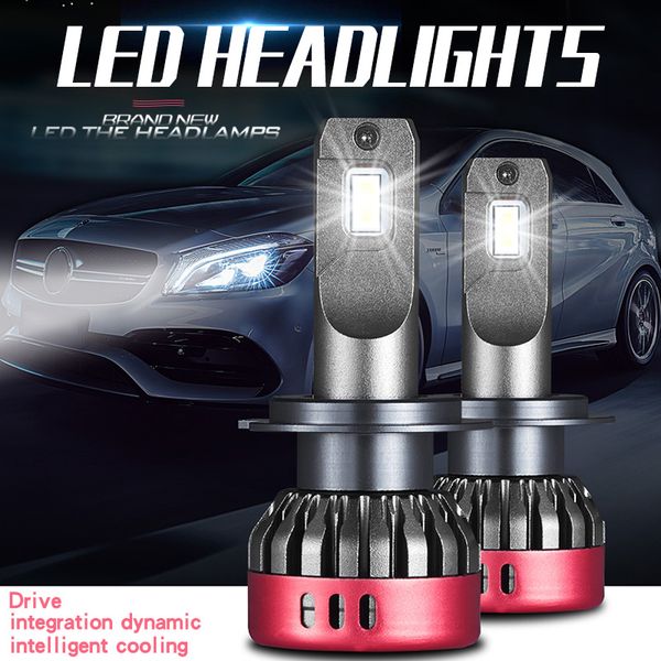 

car headlight h7 led h4 led h1 9005 9006 9012 56w 9000lm 6000k 12v 24v auto headlamp fog light bulb