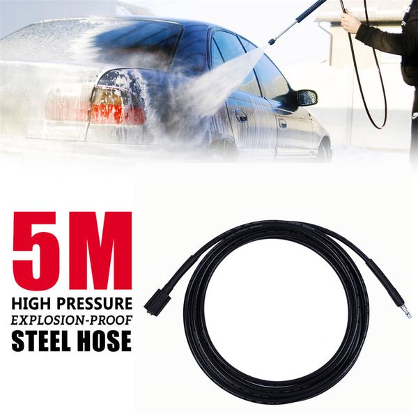 

cleaning hose 5m pressure washer hose m22 quick connection for vax / lavor type trigger pipe a11