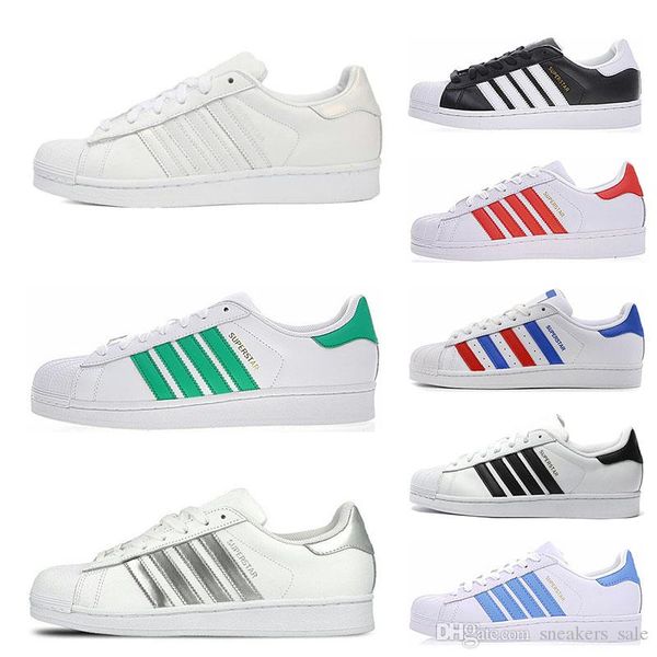 

fashion superstars white black red blue gold superstars 80s pride sneakers super stars women men sport casual shoes size 36-45