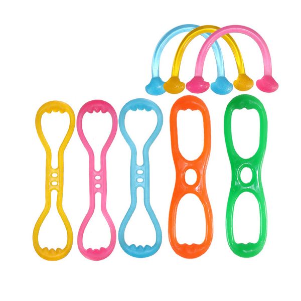 

1pcs silicone yoga pull rope chest expander silicone resistance bands fitness elastic stretch body construction for slimming