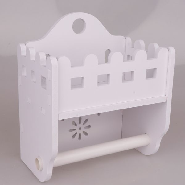 

2 в 1 держатель бумажного полотенца для салфеток ванная комната туалетный рулон диспенсер белый