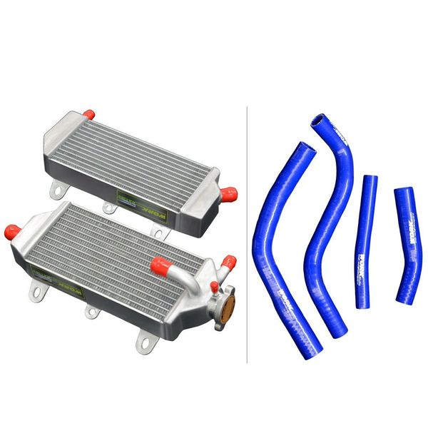

silicone hose fit for yamaha yz250f/yz 250 f 2014-2018 aluminum alloy radiator left & right