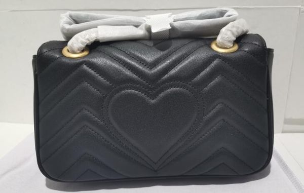 

5a marmonts 22cm 446744 chain mini shoulder bag for women canvas real leather velvet with dust bag+box dhl ing