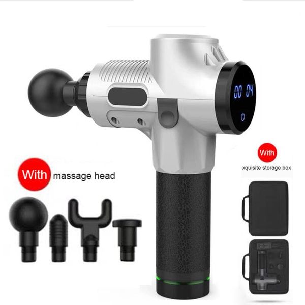 

massage gun muscle vibration massage fitness neck massager health care therapy gun training exercising body relaxation