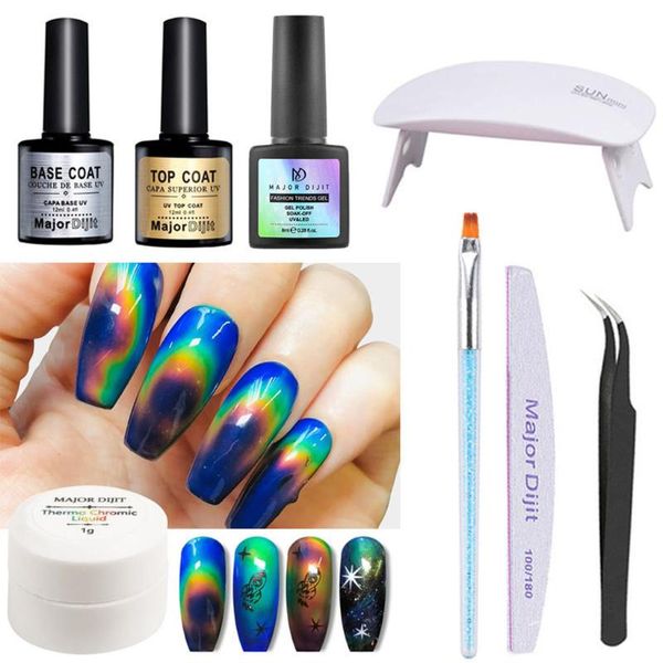 

painting sugar nail polish nail extension fiber set fiberglass nails ptherapy extension diy glue manicure shinning #201217, Red;pink