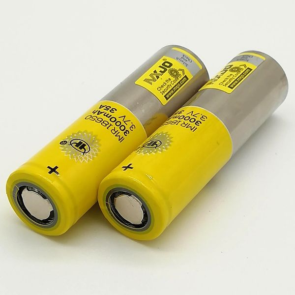 

100% highest quality mxjo imr 35a 18650 battery 3000mah 3.7v batteries rechargable lithium batteries fedex ing