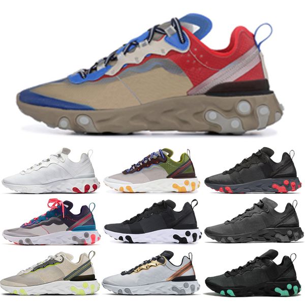 

Wholesale React Element 87 55 Running Shoes Men Women Sports Sneakers RED ORBIT Metallic Gold Mens Trainers Size 36-45 for Free Shipping