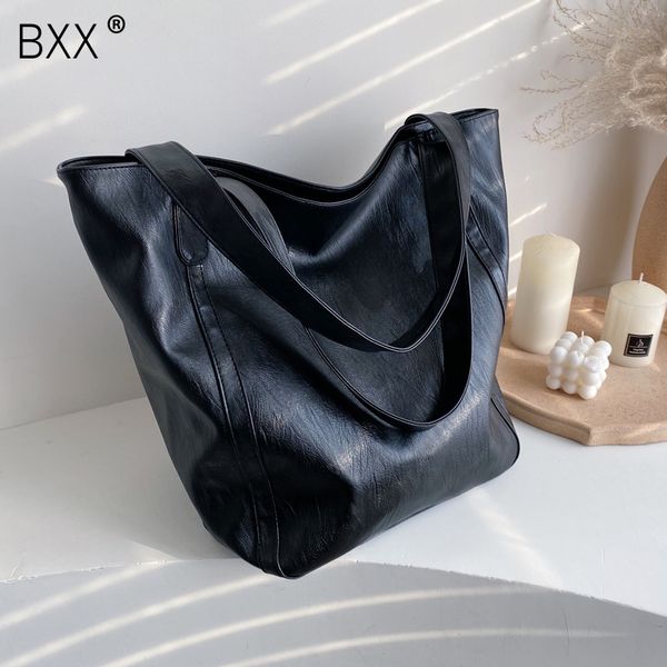 

bxx] solid color pu leather crossbody bags for women 2020 quality shoulder messenger bag female handbags purses hk598