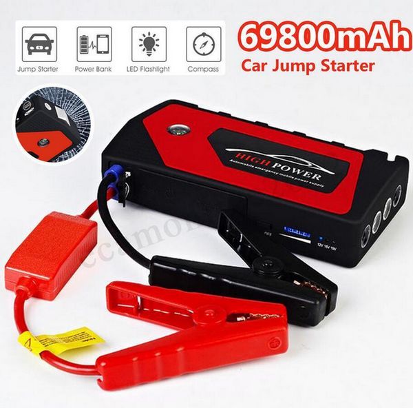 

12V Car Portable Car Jump Starter Booster Jumper Box Power Bank Battery Charger