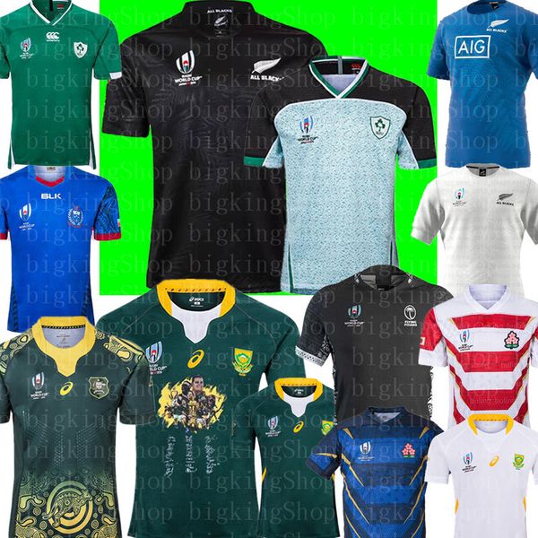

Black all rugby world cup jer ey 2019 2020 outh africa ireland ireland fiji au tralia japan amoa france jer ey xxl, Black;yellow