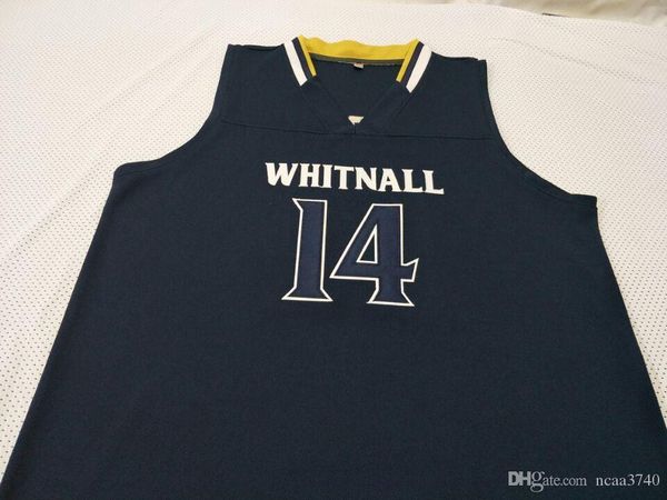 

men #14 tyler herro high school jersey whitnall butler nunn kentucky hero basketball jersey or custom any name or number jersey, Black;red