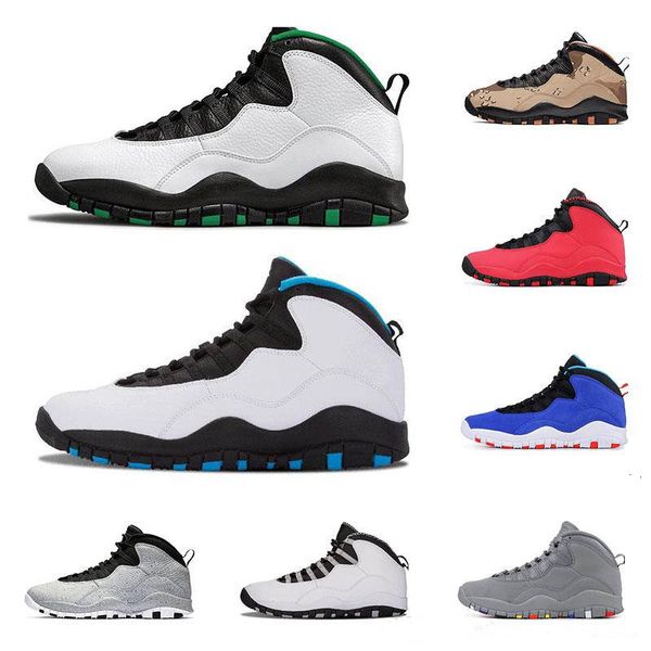 

10 10с мужская баскетбольная обувь пустынный камуфляж сиэтл цемента класса 2006 г. прохладный серый и м спина мужчины спортивное спорт кросс