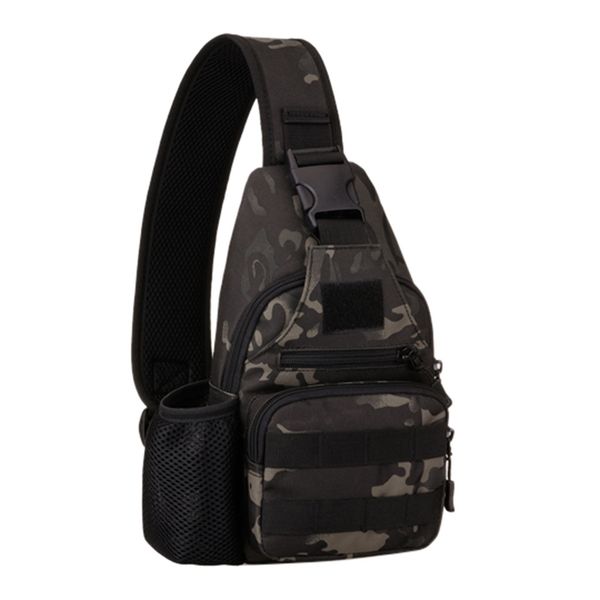 

kettle set chest bag riding sports outdoor tactical shoulder bag usb charging #gh30