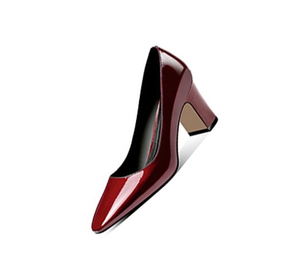 

new square-headed single shoes for women in the spring and autumn period of 2019 shallow spoon thick women's shoes, Black