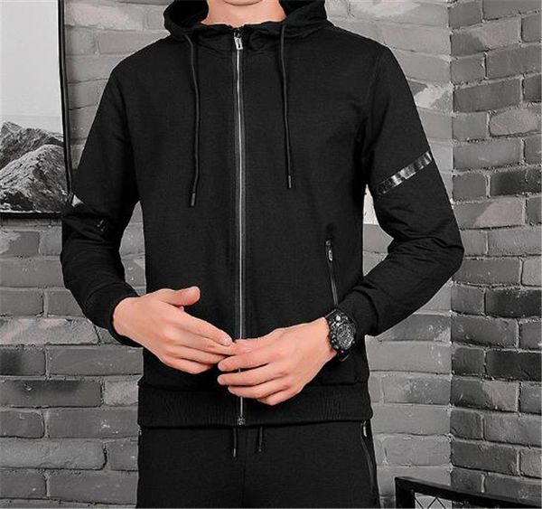 

mens designer jackets mens spring and autumn sport coat mens fit cardigan sport casual fashion clothing, Black;brown